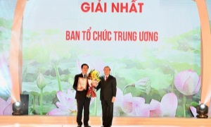 Ban Tổ chức Trung ương giành Giải Nhất Hội thi “Cán bộ, công chức, viên chức các cơ quan đảng Trung ương thi đua thực hiện văn hóa công sở”